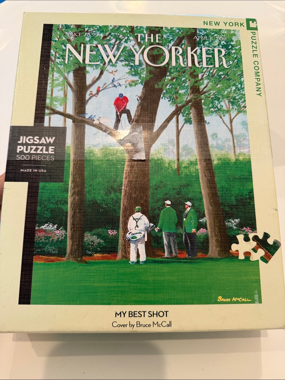 NWT The New Yorker Jigsaw Puzzle 500 Pieces Made in USA New York Puzzle Company